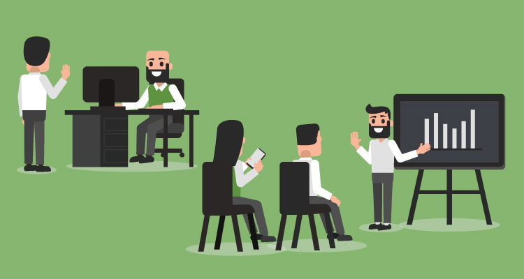 Implement systems that result in employees talking with customers, employees talking with each other, (1)