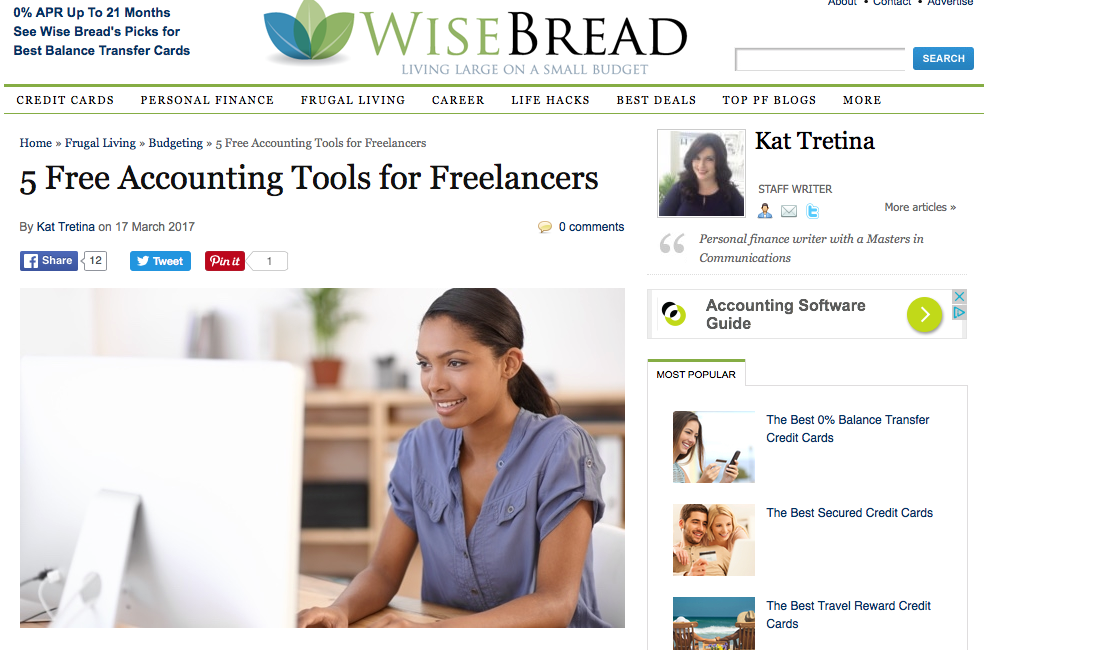 FreeAccountingToolsforFreelancers